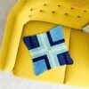 Ice and Indigo - Latch Hook Pillowcase Kit