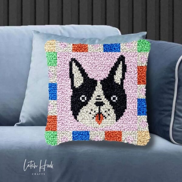 I'm a Dog - Latch Hook Pillow Kit