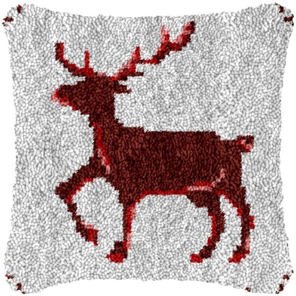 I'm a Moose - Latch Hook Pillow Kit
