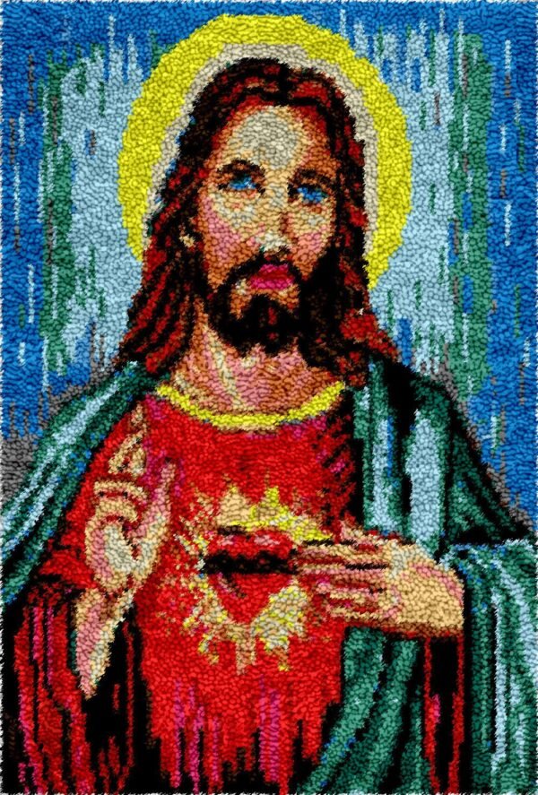 Jesus Christ - Latch Hook Rug Kit