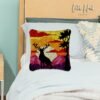 Jungle Sunset - Latch Hook Pillow Kit