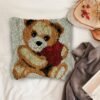 Just Want Hugs - Latch Hook Pillow Kit