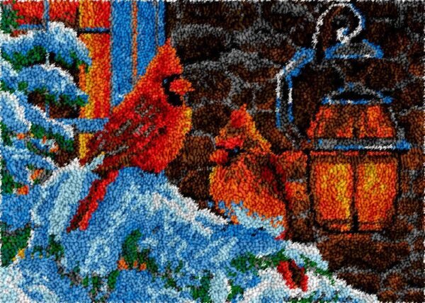 Keep Us Warm - Latch Hook Rug Kit