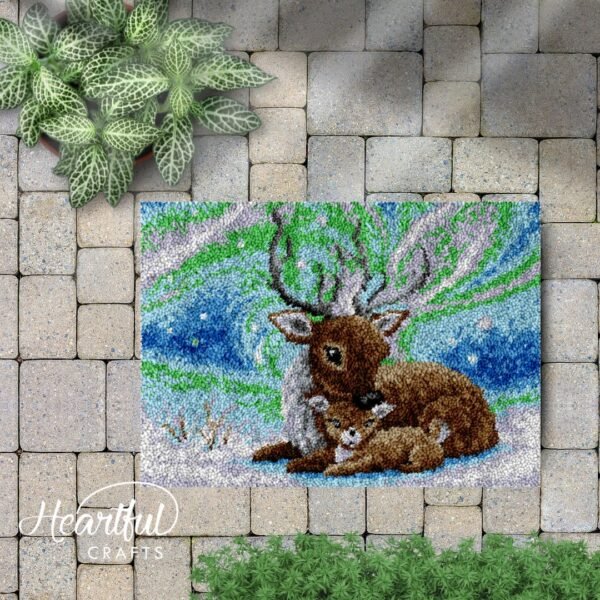 Keep You Warm - Latch Hook Rug Kit