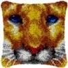 King Some Day - Latch Hook Pillow Kit