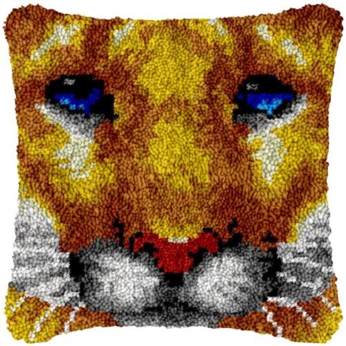 King Some Day - Latch Hook Pillow Kit