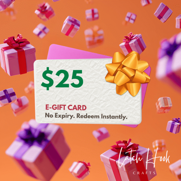 Latch Hook Crafts Gift Card
