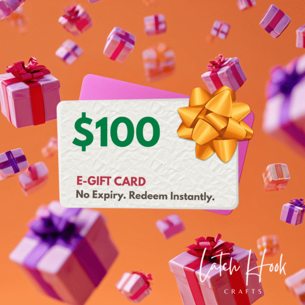 Latch Hook Crafts Gift Card