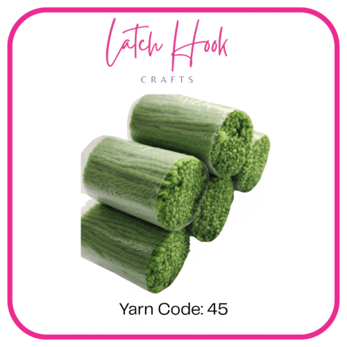 Leafy Meadow Latch Hook Yarn