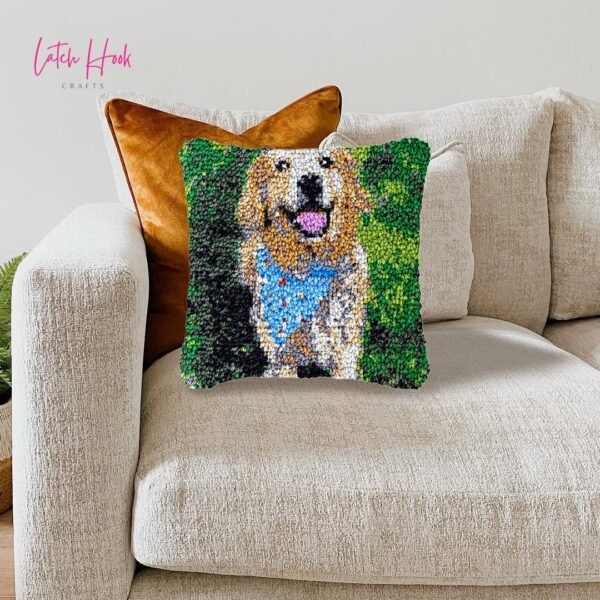 Let's Play - Latch Hook Pillow Kit