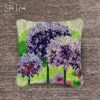 Lilac Cotton Trees - Latch Hook Pillow Kit