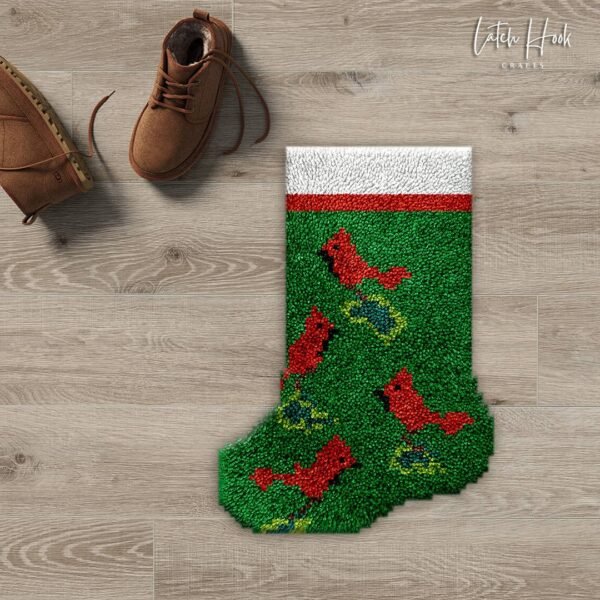 Little Birds - Latch Hook Stockings Kit