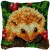 Little Hedgehog - Latch Hook Pillow Kit