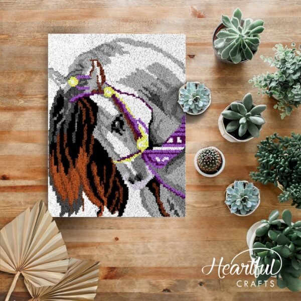 Long Mane - Latch Hook Rug Kit