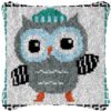 Look Over There! - Latch Hook Pillow Kit