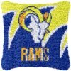 Los Angeles Rams - Latch Hook Pillow Kit