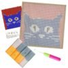 Lost Cat - Latch Hook Kit for Kids