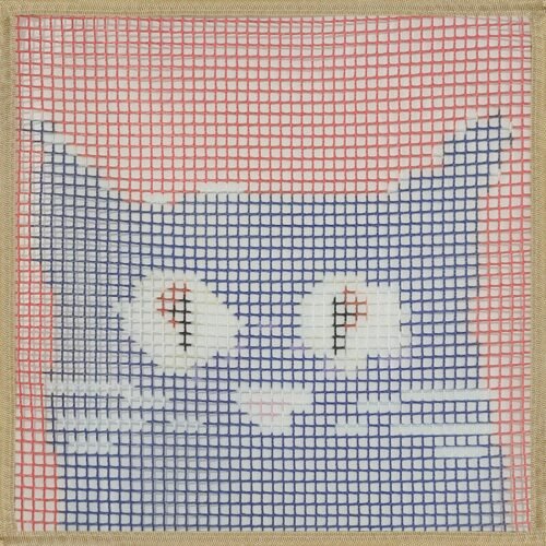 Lost Cat - Latch Hook Kit for Kids