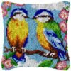 Love Birds - Latch Hook Pillow Kit
