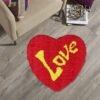 Love Heart (Yellow) - Latch Hook Rug Kit