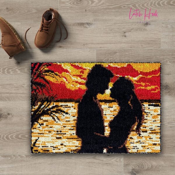 Lover's Paradise - Latch Hook Rug kit