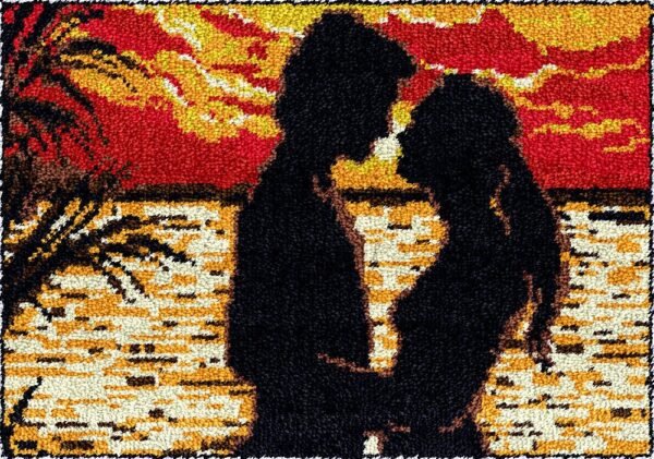 Lover's Paradise - Latch Hook Rug kit
