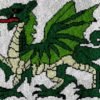 Marching Dragon - Latch Hook Rug Kit