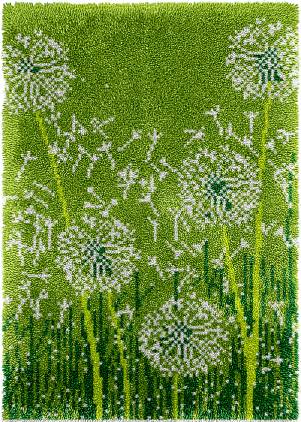 Meadow Whispers - Latch Hook Rug Kit