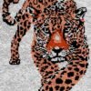Menancing Jaguar - Latch Hook Rug Kit