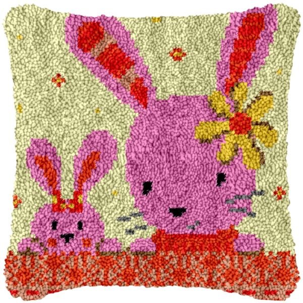 Mini Me - Latch Hook Pillow Kit