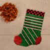 Mixed Stripes - Latch Hook Stockings Kit