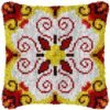Monarch Pattern - Latch Hook Pillow Kit