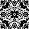 Monochrome Medallion - Latch Hook Pillowcase Kit