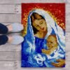 Mother and Child - Latch Hook Rug Kit