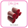 Mulled Wine Latch Hook Yarn