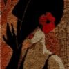 Mysterious Lady - Latch Hook Rug Kit