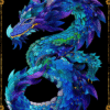 Mythic Dragon - Latch Hook Rug Kit