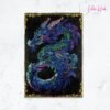 Mythic Dragon - Latch Hook Rug Kit