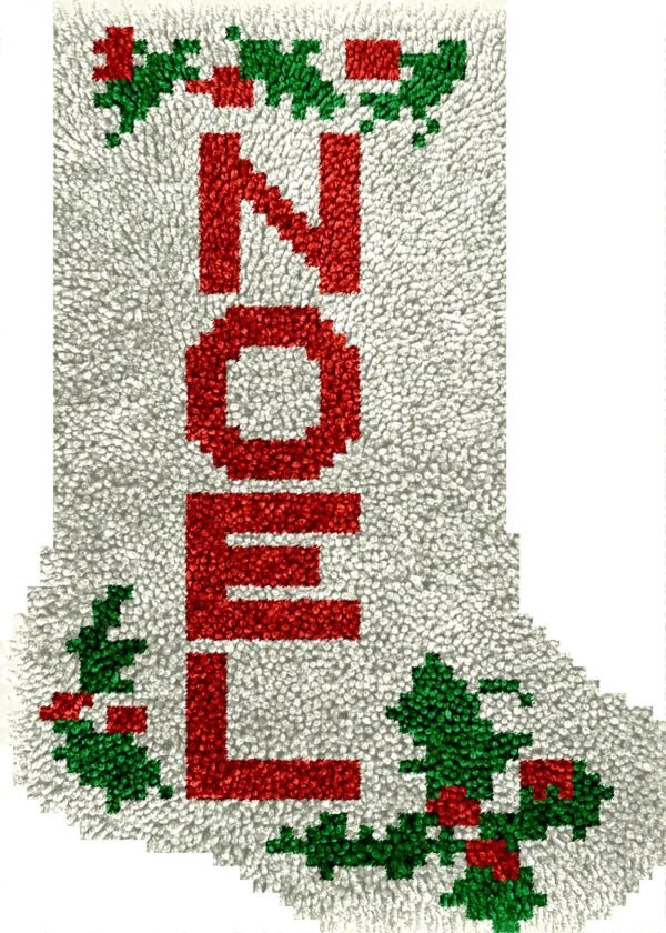 Noel - Latch Hook Stockings Kit