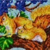 Nut Hunt - Latch Hook Rug Kit