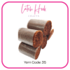 Nutmeg Latte Latch Hook Yarn