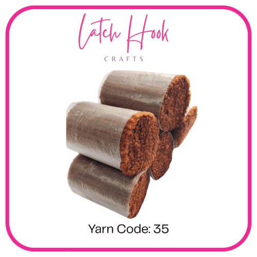 Nutmeg Latte Latch Hook Yarn