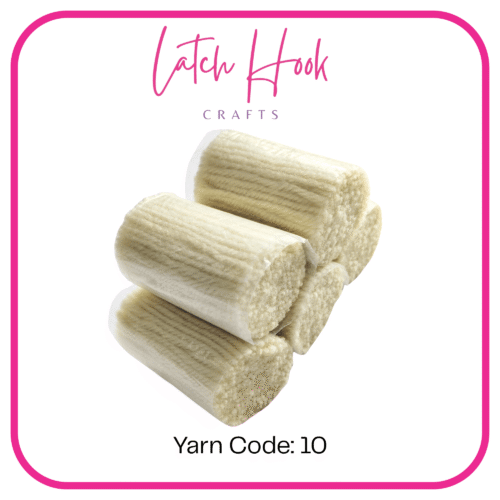 Oatmeal Cream Latch Hook Yarn