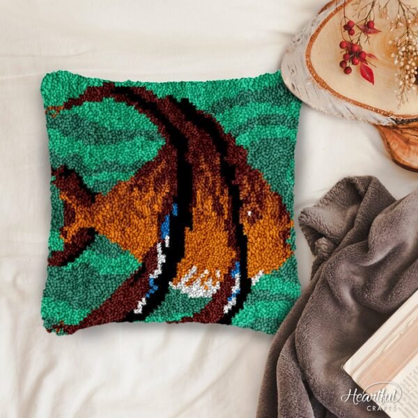 Ocean Fish - Latch Hook Pillow Kit