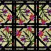 Orchid Pattern - Latch Hook Rug Kit