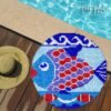 Oriental Fish - Latch Hook Rug Kit