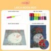 Oriental Fish - Latch Hook Rug Kit