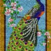 Oriental Peacock - Latch Hook Rug Kit