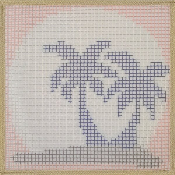 Palm Trees - Latch Hook Kit for Kids