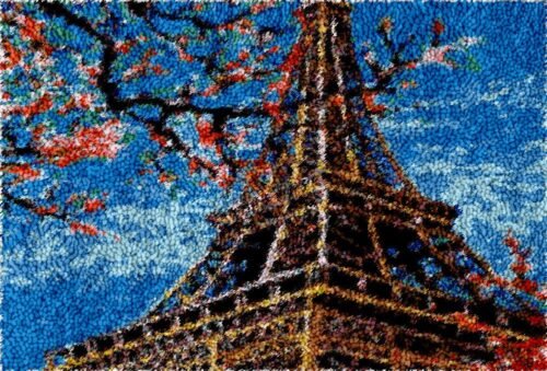 Paris, with Love - Latch Hook Rug Kit